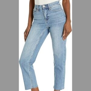 Calvin Klein High Rise Cropped Jeans 27 Light Wash